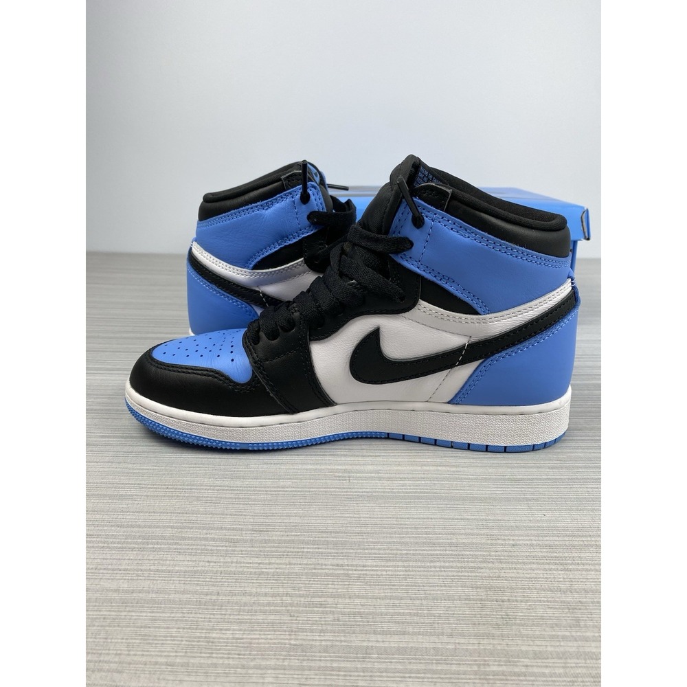 Size 4.5 (GS) - Jordan 1 High Retro OG UNC Toe FD1437 400 EXCELLENT CONDITION - Picture 7 of 10